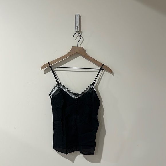 Veronica Beard Tops - NEW • Veronica Beard • Women’s Bimini Tank Top Crochet Lace Print at the top Sm